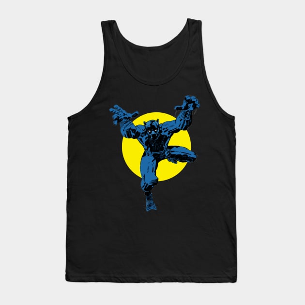 Black Panther Tank Top by Pop Fan Shop